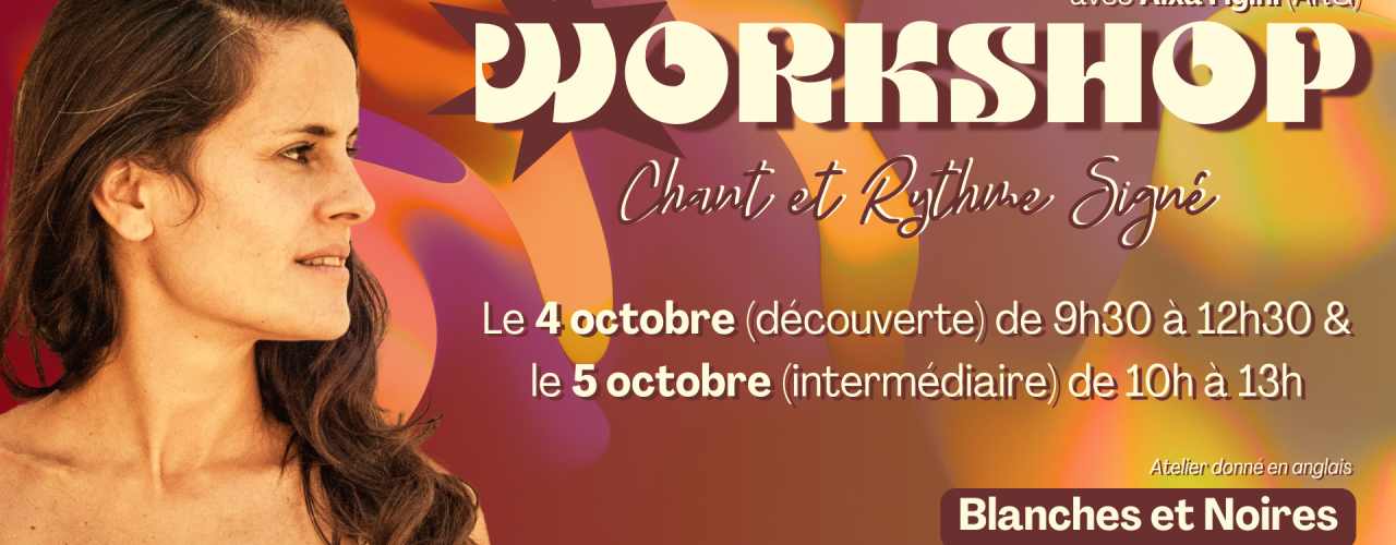 Stages ― Chant & Rythme Signé avec Aixa Figini(ARG)