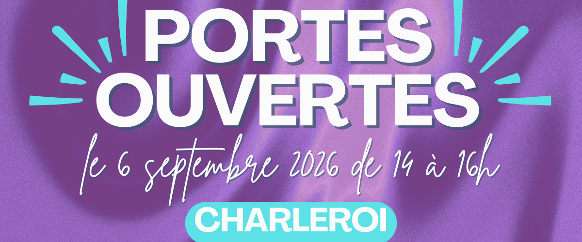 Portes ouvertes du Rythme Signé 2026 - 2027 | Charleroi