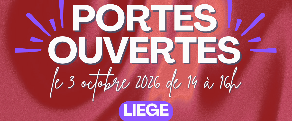 Portes ouvertes du Rythme Signé 2026 - 2027 | Liège