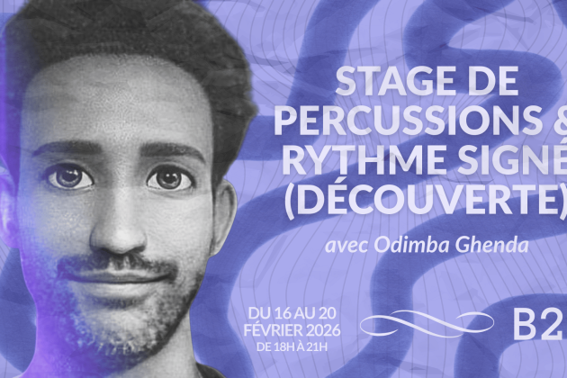 Découverte  – Percussions et Rythme Signé