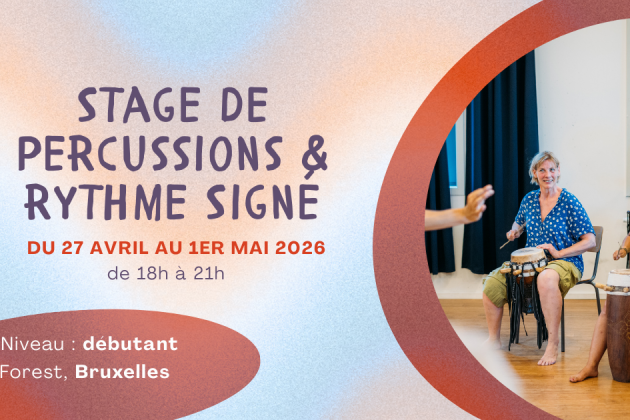Stage de Percussions & Rythme Signé – Débutant